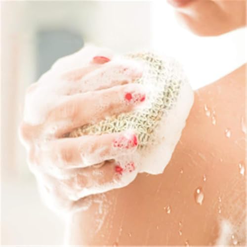 Natural Sisal Soap Saver Bag Pack for Exfoliating and Draining Air-Dry Soap