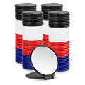 144 Pcs Compact Mirrors Bulk, Round Pocket Makeup Mirror for Purse(4-Color)