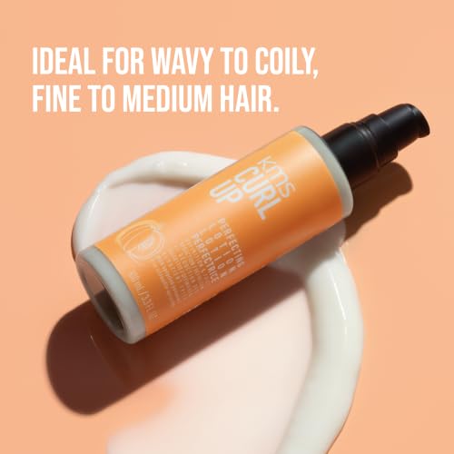 KMS CurlUp Curl Defining & Frizz Control Lotion - 100ml for Bouncy Soft Curls