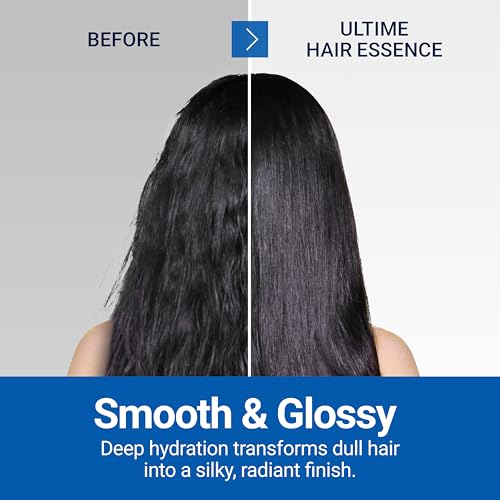 Lightweight Botanical Hair Serum - Silicone-Free K-Beauty Hair Oil for Shine & Softness