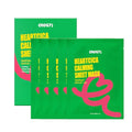 HeartCICA Calming Sheet Mask, Soothing & Hydrating Face Mask, Heartleaf & Cica Complex, RBT Tight-Fit Sheet, 4.2 fl.oz