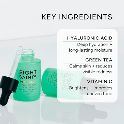 Hyaluronic Acid Face Serum with Vitamin C & E - 1 oz - Plumping & Anti-Aging