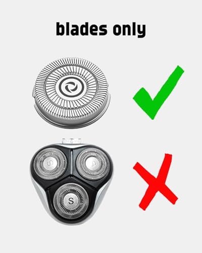 Uijino Replacement Blades for SweetLF Electric Razor Men SWS7105BK