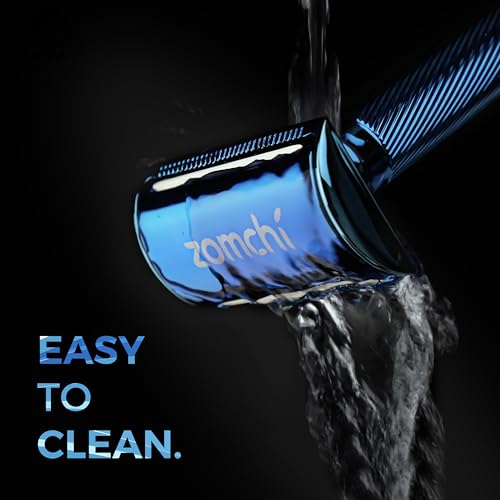 Upgrade Blue Double Edge Safety Razor with Blue Eyebrow Razor