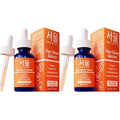 SeoulCeuticals Korean Skin Care 20% Vitamin C Hyaluronic Acid Serum + CE Ferulic Acid - Potent Anti Aging, Anti Wrinkle Korean Beauty 1oz (Pack of 2)