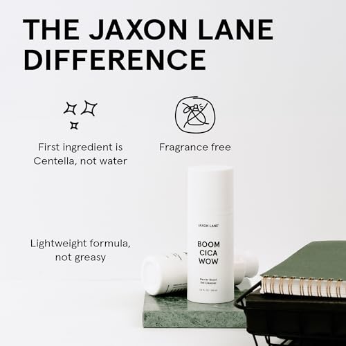 Men's Face Wash with Centella & Hyaluronic Acid – Nourishing Skin Clarifier 3.4 Fl Oz