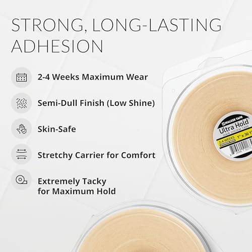 1'' x 36 Yards Double Sided Hair Extension Tape Roll - Strong Adhesive for Wigs & Lace Systems Variation of THIS listing