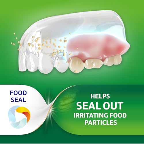 Denture Adhesive Cream 2.2 oz Pack of 4 - Strong Hold Food Seal Comfort