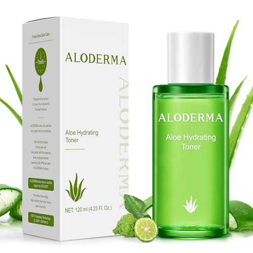 Hydrating Facial Toner with Organic Aloe Vera & Hyaluronic Acid - 4.2 oz