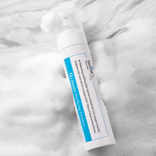 DM.Cell | O2 Oxygen Bubble Facial Cleanser for professional use, Before Mocroneedling cleanser, purifying and rejuvenating | pH Balancing Foaming Treatment for all skin | Korean skincare, 3.38 fl.oz