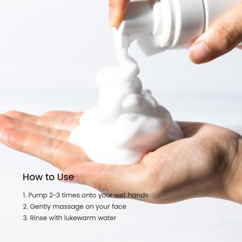 BIODANCE Soothing Barrier Cleansing Foam, Micro Bubble Foam, Gentle & Mild Facial Cleanser, Korean Skin Care | 4.06 fl.oz, 120ml
