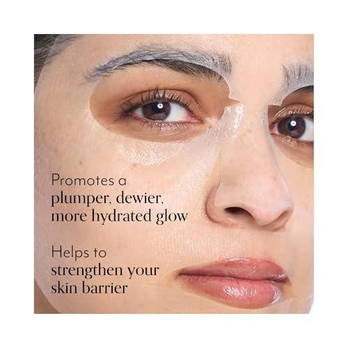 Hyaluronic Acid & Collagen Hydrating Sheet Mask - 5 Pack, Biodegradable & Vegan