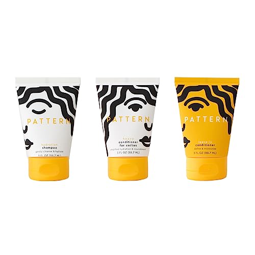 Travel Hair Care Kit for Curly & Coily Hair - Moisturizing Shampoo Conditioner