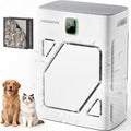 Meowant Pet Air Purifier with Dual-Sided Intake for Large Rooms, HEPA & Carbon Filter