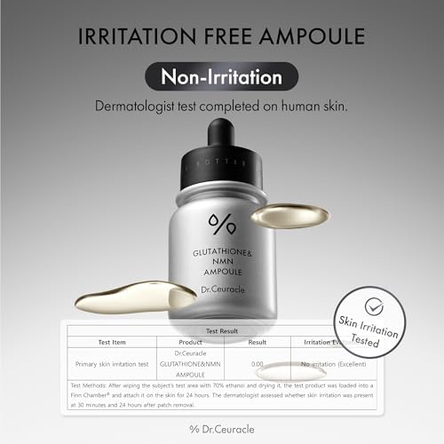 Glutathione & NMN Face Serum - Brightening, Anti-Aging, 1 Fl oz