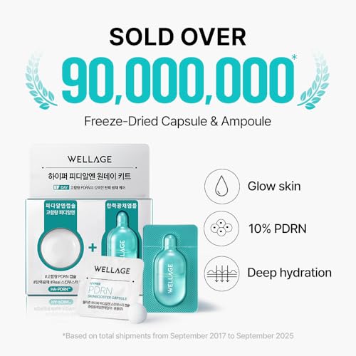 Hyper PDRN One-Day Skin Care Kit - 7 Salmon DNA Ampoules & Capsules - Vari of Hyper PDRN