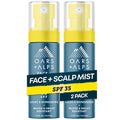 SPF 35 Sunscreen Mist for Face and Scalp - 2 Pack, 1.5 Oz, Hydrating & Water-Resistant