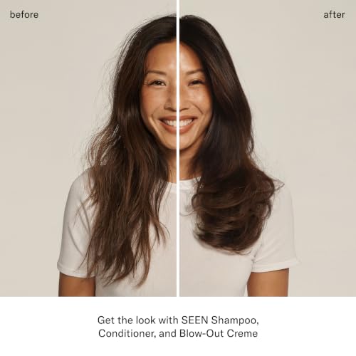 Fragrance-Free Hair Care Set - Non-Comedogenic Shampoo, Conditioner & Blow-Out Cream - Sensitive Skin Safe