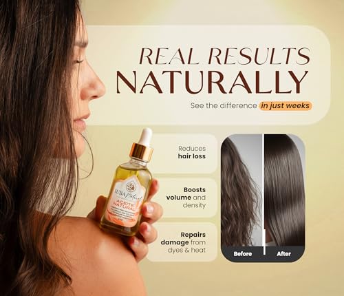 Organic Hair Oil for Dry Hair & Scalp Care - Nourishing 2 oz
