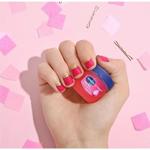Vaseline Lip Therapy Rosy Lips 6-Pack ? Moisturizing Lip Balm for Very Dry Lips in Mini Jars, 0.25 Oz Ea