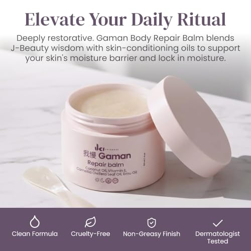 IKI Skincare Body Repair Balm for Sensitive Dry Skin 120ml - Nourishing Moisturizer & Skin Barrier Repair