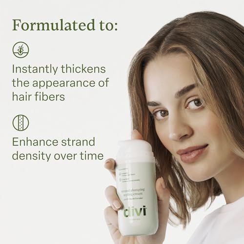 Volumizing Hair Care Set - Shampoo, Conditioner & Thickening Styling Cream