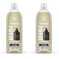 Method Gel Hand Soap Refill, Vetiver + Amber, Biodegradable Formula, 34 Fl Oz (Pack of 2)