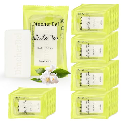 200 Pack Travel Soap Bars - Individually Sealed Rectangular Bulk Set