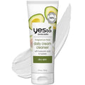 Yes To Avocado Fragrance Free Daily Cream Cleanser, Hydrating Face Wash That Removes Makeup & Impurities Leaving Skin Moisturized With Hyaluronic Acid & Glycerin, Natural Vegan & Cruelty Free, 4 Fl Oz