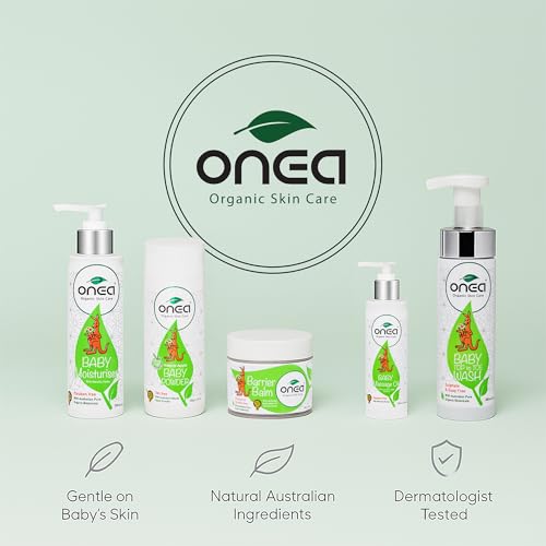 Onea Organic Skincare Baby Gift Pack - Daily Care Baby & Mommy - Newborn Babies Set - Moisturizer & Massage Oil - Paraben & Sulphate Free - for New and Expecting Moms