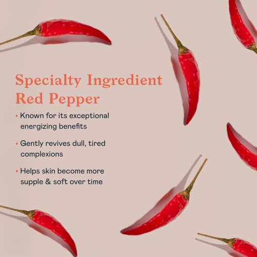 Erborian Red Pepper Paste Face Mask - Energizing & Radiance Boost - 0.6 Oz