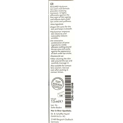 Hyaluronic Eye Care for Mature Skin 15ml