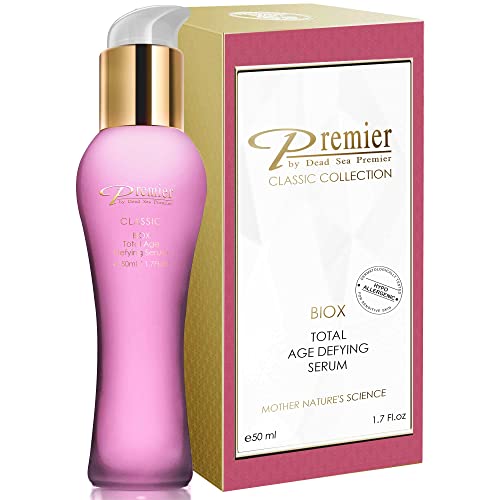 Premier Dead Sea Classic BIOX serum, Total Age Treatment, Anti-Age, anti wrinkle, anti expression marks gel Complex, soft, gentle, non tacky 1.6 fl.oz