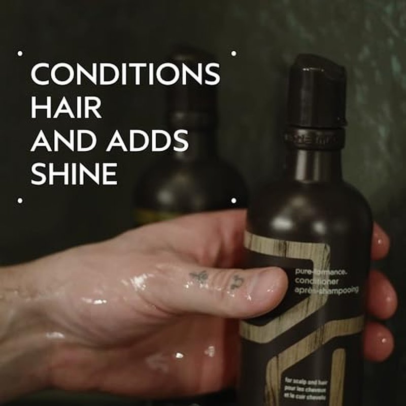 Aveda Men Pure-Formance Conditioner | Lightweight Conditioner for Men¡¯s Hair | Adds Shine | Scalp Care, 10 Fl Oz
