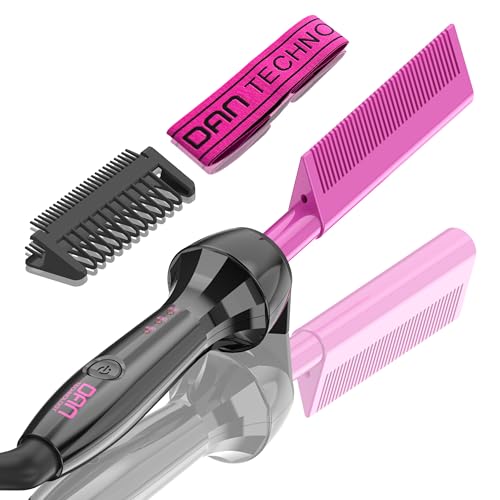 Red Dan 500°F Hot Comb for Wigs & Black Hair - Electric Styling Tool