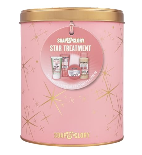 Soap & Glory Star Treatment Skincare Set - 4 Piece Body & Face Care