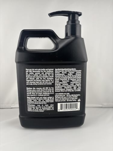 GIBS Tea Tree Shampoo & Conditioner Set 33.8 Fl Oz - Strengthens & Moisturizes
