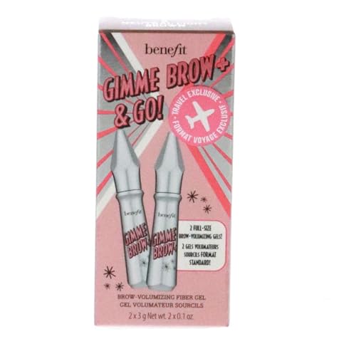 Benefit Gimme Brow Plus & Go Duo Brow Gel Set - Light Brown