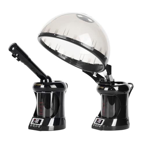 2-in-1 Hair and Face Steamer with Ozone for Personal Care at Home or Salon