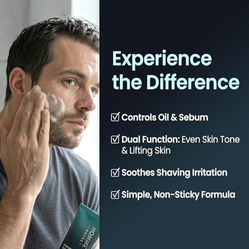 Men's Skincare Duo Set - Facial Cleanser & All-in-One Moisturizer