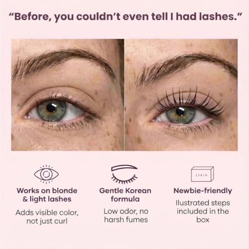 Lash Lift & Color Kit for Curled, Darker Lashes – 8 Week Results
