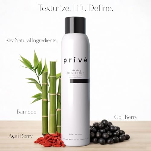 Privé Finishing Texture Spray 6.1 oz Lightweight, Volumizing Hair Spray with Flexible Formula - Variation of THIS listing