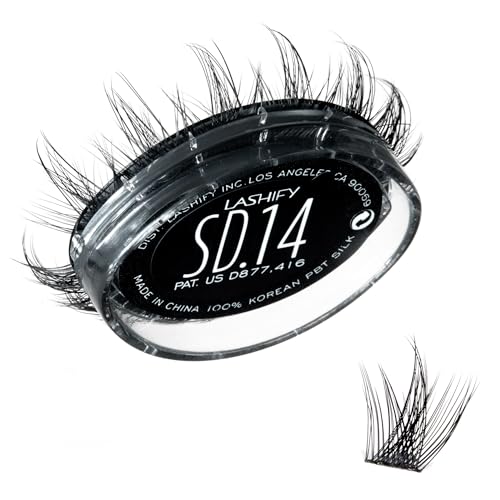 Lashify Stardust 14mm Gossamer Multi-Layered False Eyelash Refill Black - Variation of THIS listing