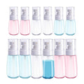 AMORIX 100ml Fine Mist Spray Bottle 6PCS Empty Spray Bottles and 6PCS 60ml Travel Spray Bottle Bundle