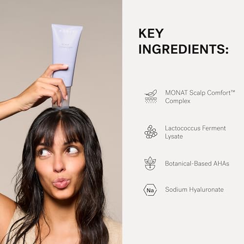 MONAT Scalp Comfort Rebalancing Treatment – Cooling Exfoliating Haircare 178 ml