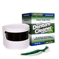 ProTech Denture & Retainer Care Kit with Ultrasonic Cleaner - Complete Oral Hygiene Set