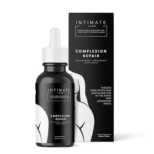 Complexion Repair Serum ? Fragrance-Free Brightening Serum for Bikini Line & Underarms ? Helps Improve the Look of Dark Spots & Uneven Tone ? pH Balanced for Intimate Areas ? 1 fl oz