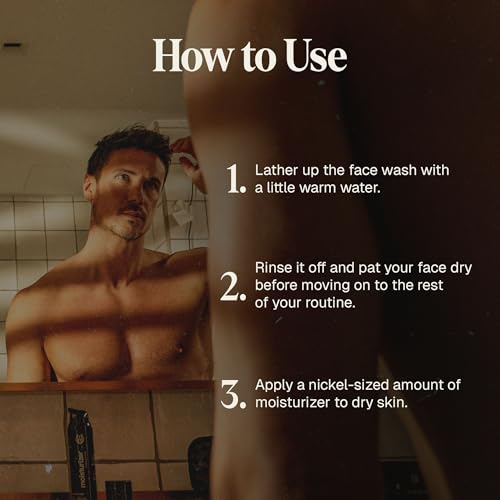 Black Wolf Oily Skin Face Wash & Oil-Free Moisturizer Gel for Men