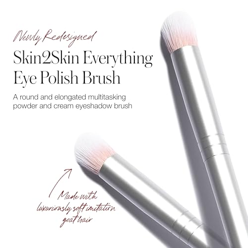 Fan Makeup Brush for Face & Highlight - Synthetic, Eye Polish Variation