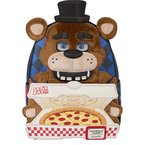 Freddy Fazbear Night Light Plush Backpack – Five Nights at Freddy's Collectible Mini Bag